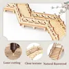 Puzzle 3D Modello di bridge in legno cinese Brack di costruzioni kit di assemblaggio fai -da -te Modello Materiale di architettura Ornamento in legno 3D PUALLE PUALLE 240419