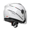 Motorfiets helmen open gezicht helm mannen vrouwen dubbele lens zon vizier top ventilaties systeem lichtgewicht scooter fiets /4