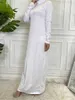 Etnik Giyim Mütevazı Abaya Femme Rahat Vestto Kaplumbağa Boyun Hicam İç Elbise Müslüman Kadınlar MAXI ROBE KAFTAN Türkiye Kaftan İslami Giyim D240419