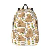 Väskor Capybara Yuzu Onzen Bath For Teens Student School Bookbag Daypack Elementary High College Sports