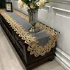 Table Cloth Runner For Dining Runners Flag Oval Embroidered Tea Tablecloth Europe Shoe Cabinet Lace Dresser Dust Cover