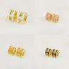 Fashion Vintage Charm Stud Earrings Back Sier Gold Plated Agate for Womens Girls Valentines Mothers Day Wedding Jewelry Gift