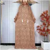 Ethnic Clothing Newest Muslim Hijab Long Sleeve Women Eid Hooded Two Hats Cotton Loose Dress Dubai Islamic Maxi Arab Robe African Abaya Clothing d240419