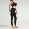 Designer Womens Yoga Sportwear Tracksuits Fiess Leggings Fit Two Piece Set Wear Clothes Bh High midja Byxa Aktiv kostymer Gymkläder Athletic Outdoor