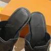 Top espelho de qualidade clássica designer de designer de designer de couro sandálias famosas homem sandale ao ar livre chinelo chapado de fundo de verão sandal de praia casual 39-45 tamanho com caixa