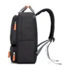 Sırt çantası moda erkek rahat bilgisayar ışığı 15.6 inç dizüstü bilgisayar bayan tuval hırsızlığı önleyici seyahat gri öğrenci okul çantası