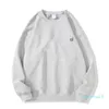 Al-Yoga Crew Neck Dullover Warm Sweatshirts Silver 3D Logo op borst losse zweetkleding unisex Casual top Fashion Outsed Wear Jacket0