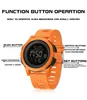 Wristwatches Sanda 2188 Single Display Chip Outdoor Night Glow Men's And Women's Watch Creative Personality