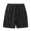 Calça masculina verde militar secagem rápida estampada estampada shorts casuais respiráveis