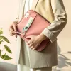 Bags Portable Women Men's Document Bags Travel Briefcase Business Pouch Waterproof Office Worker Notebooks Pens Organize Accessories