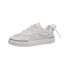 Fitnessschoenen Kleine witte zomer dames wilde gaas ademende student niet-slip dikke bodem vrouwen sneakers fa-23