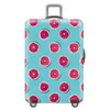 Couvercle de bagages plus épais géométrique Couverture de protection de la valise de voyage pour la valise de 18 à 32 pouces Accessoires de voyage 240418