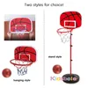 Toddler Adjustable Basketball Hoop 63-150cm Stand Rack For Kids Baby Outdoor Ball Sport Backboard Rim Shoot Children Toy 240418