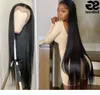 28 30 40 tum mänskliga peruker för svarta kvinnor förhandsbrasilianskt hår 13x4 frontal full hd rak spets front wig4189004