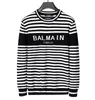 New Fashion brand Sweater For Mens Pullover O-Neck Slim Fit Jumpers Knitred Woolen Winter sweater striped fashion men