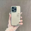 Cartoon Cartoon Rabbit Metallic Lecquered Glass Phone Case for iPhone 15 14 13 12 11 Promax All-inclusive anti-drop shell