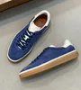 Elegant Brand Men Tennis Walk Sneakers Shoes Business Gentleman Footwear Calfskin Party Wedding Dress Man Trainers City Dress Comfort Skateboard Walking EU38-46