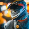 DIY PET HUMETSCAT HELKDOG Kask-Outdoor Mini Kafa Koruyan Güvenli Hatpet Po Props Accessoriemini Motosiklet Kask 240418