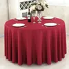 Tableau de couleur Couleur nature tabby nappe rectangulaire grand round el banquet mariage gris22