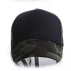 Ball Caps WZCX 2024 Camouflage de mode Splice imprimé logo Baseball Caple décontractée