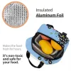 Bags Candy Soot Sprites Insulated Lunch Bags for Outdoor Picnic Totoro Anime Thermal Cooler Bento Box Women Children