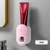 Mutfak Depolama Hanehalkı Kendinden Yapışkan Banyo Rafı Otomatik Duvara Bağlı Tutucu Diş Macunu Dispenser Squeezer