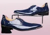 Джентльменные туфли для обуви мужские популярные дизайнерские лоферы Ins Men Laceup Flats Business Mix Стильные туфли платья платья ZY9385883519
