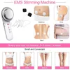 3in1 EMS Máquina de perda de peso de cavitação ultrassônica Máquina abdominal e de massagem ultrassônica da perna Pushing de gordura de gordura de gordura 240418