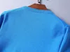 Senior designer tröja pullover med alfabetbroderier för män och kvinnor högkvalitativ tröja med långa ärmar M-3XL VEO4