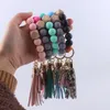 Moederdag Gift Sieraden Tassel Bracelet Siliconen Bracelet Key Chain Love Bracelet voor verjaardag, bruiloft, afstudeerfeestje