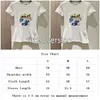 Dames t-shirt desunger mode-t-shirts voor vrouwen met autopatroon zomer witte tops