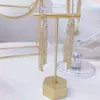 Bengelen oorbellen S925 zilveren naald luxe Long Tassel Zirkoon ketting Dames Temperament Exquise Jewelry Bridal Pendant