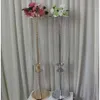 Flower 80Cm/100Cm Acrylic Wedding Ball Decoration Holder Table Centerpiece Vase Stand Crystal Candlestick Party C0720g02