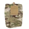 Çantalar Taktik Damla Döküm Çantası Askeri Mini EDC Dergisi Koşusu 500D Cordura Katlanabilir Kafes Geri Dönüşüm Molle Depolama Çantası