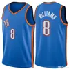 Shai Gilgeous-Alexande Oklahomas City Thunders Basketball Jerseys Chet Holmgren Stitched 2023 24 Mens Youth Kid Basket TシャツBlack White