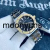 Piquet Audemar Luxury Mens Mechanical Watch Exquisite Temperament Ladies 316 Rostfritt stål Remskalender Trendiga Elegant Swiss Es Brand Wristwatch High Quality