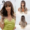 human curly wigs HAIRCUBE wind light thin bangs big waves long curly hair women wig cover wigs