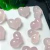 Связанные браслеты 5pcs Natural Rose Quartz Carving Dewelry для подвесной серьговой браслет Reiki Healing Stone Diy аксессуары 17 мм