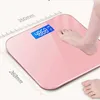 Body Weight Scales 1 PCS Bathroom Scale For Body Weight Highly Accurate Digital Weighing Machine LED Display Electronic Weight Scale Pink 240419