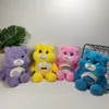 Cute stuffed animal plush toy caring for bear plush soft and huggable mascot character plush toy
