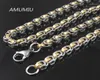 455055606570cm roestvrijstalen heren ketting ketting Byzantijnse doosketens 55 mm HN0735673207