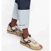 2024 Top AnderDesigner Loewve Casual Schuhe Loewwew Flow Runner in Nylon und Wildleder Schnürung Forrest Gump Sneaker mit einem weichen oberen Honiggummi -Schuh 467