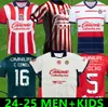 23 24 25 Chivas de Guadalajara Soccer Jerseys 2024 2025 Liga MX C. Cowell