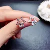 Dingle örhängen av hög kvalitet akvamarin stjärnor s925 ren silver fin mode charm enkla smycken för kvinnor meibapjfs