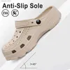 Sandals HomeProduct Centerhew Dames ademende sandalsummer Eva Garden Sandalsoutdoor Cave Beach Comfortabele huis Slide Q240419