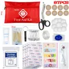 First Aid Supply First Aid Kit 160 Piece All-Purpose Tactical Emergency Kit In The Car Military Acessories Survival Kits Camping Medical Bag d240419