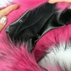 Hobo Hobo Vintage Faux Fur Hobos Sac à épaule pour les femmes sacs à main de créateur à la mode 2024 Sacs en peluche