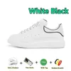 White Black Silver Leather Lace Up Platform Overized Sole Sneakers Men Woman Designer Casual ShoesLuxury Velvet Suede Chaussures Sportsko 36-45