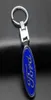 Mode 3D Metal Car Key Rings Keychain Emblem Key Chain för Opel Ford Kia BMW Mazda Seat Benz Honda 20Kinds1248979