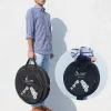 Bags Cymbal Bag Backpack for 21 inch Cymbal Three Pockets with Removable Divider Shoulder Strap